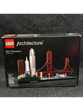 LEGO Architecture San Francisco Skyline 21043 565 PCS Brand New Factory Sealed